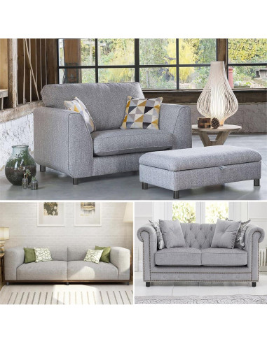 Patas de Mueble Ajustables Sumnacon 4 Pcs 10cm Aluminio Negro