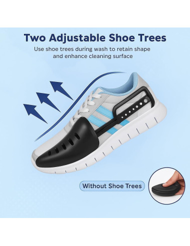 Bolsa de Lavado de Zapatos SR ESENCIALES 2 Pcs Chenille 30x17cm