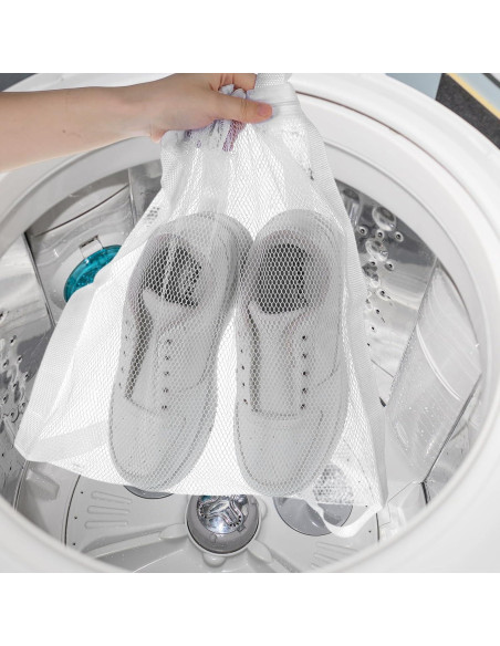 Bolsa de Lavado de Zapatos Gsbnjuy 2 Pcs Malla Reutilizable