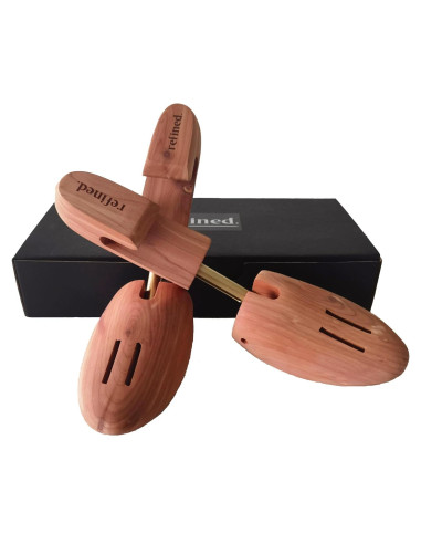 Árboles de Zapatos de Cedro Ajustables Refined para Hombres