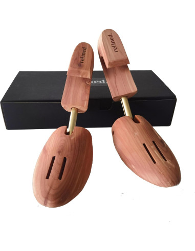Árboles de Zapatos de Cedro Ajustables Refined para Hombres