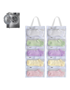 Bolsa de Lavandería de Malla BEIQIAOFENG Pequeña 2 Piezas