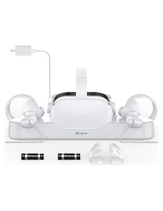 Base de Carga Smatree para Quest 2 con 2 Baterías Recargables