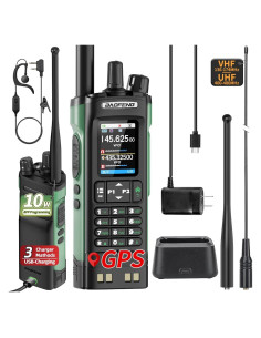 Walkie Talkies BAOFENG UV-32 10W con GPS y Carga USB-C