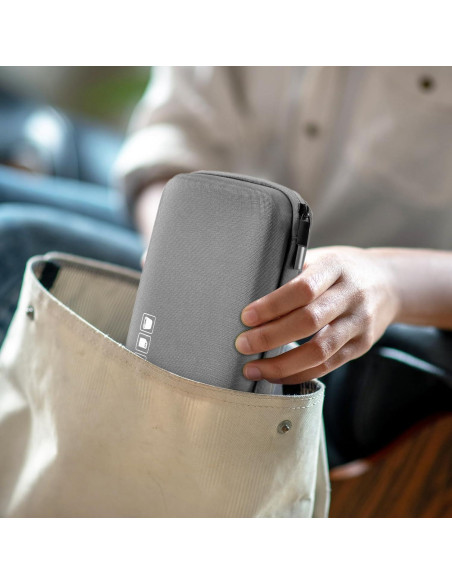 Funda ProCase para 2 Discos Duros Externos 2.5" Gris Oscuro