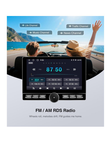 Estéreo de Coche AINAVITO para Ford F150 2004-2008, 10" QLED