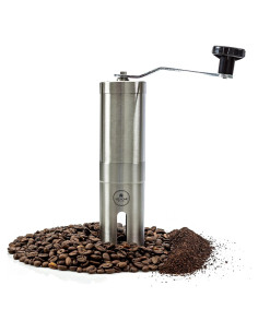 Molino de Café Manual EZE Homegoods Acero Inoxidable 220g