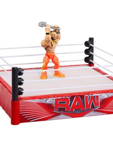 Set de Juego WWE Knuckle Crunchers Mattel con Ring y Seth Rollins