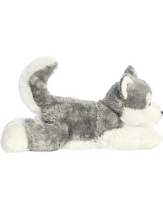 Peluche Lobo Flopsie Aurora Shadow 30 cm Gris 2