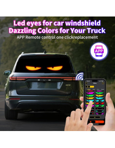 Luz Ojos del Diablo Otuoor LED 38.1x10.2cm Programable 2