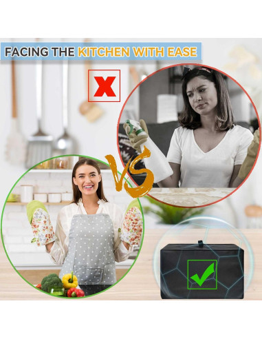 Cubierta de Polvo y Almohadilla Deslizante para Slushie MozkeTo19