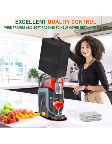 Cubierta de Polvo y Almohadilla Deslizante para Slushie MozkeTo19