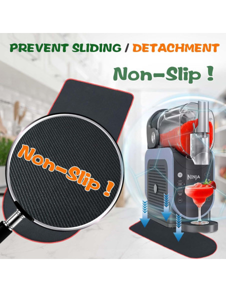 Cubierta de Polvo y Almohadilla Deslizante para Slushie MozkeTo19 Cubierta de Polvo y Almohadilla Deslizante para Slushie MozkeTo19