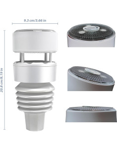 Estación Meteorológica Ecowitt Wittboy 7 en 1 con Hub Wi-Fi 2