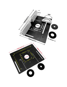 Placa de Inserción para Mesa de Router Yinhing 240x200mm 2