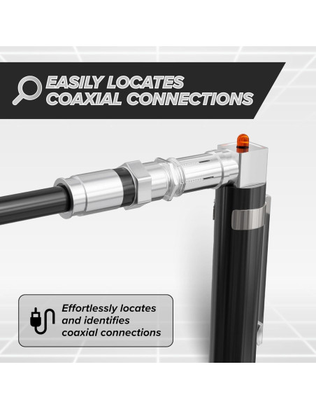 Probador de Continuidad Coaxial EL CIMPLE CO con Tono 12V