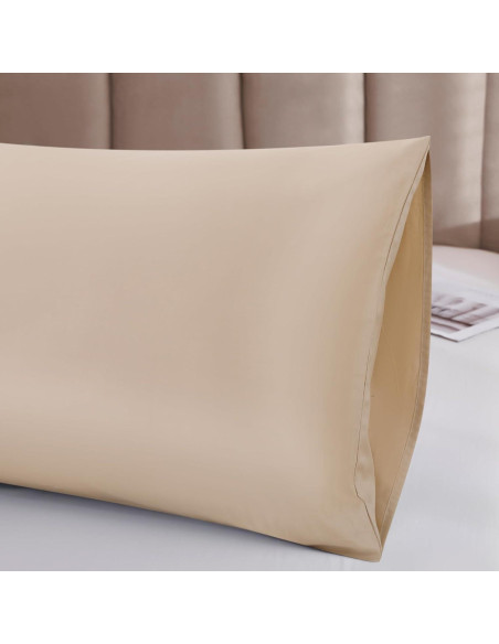 Funda de Almohada Corporal Oubonun 800 Hilos 53x137 cm Beige