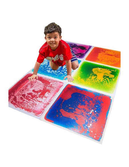 Baldosas Sensory Art3d 50 cm - 6 Colores Interactivos Baldosas Sensory Art3d 50 cm - 6 Colores Interactivos
