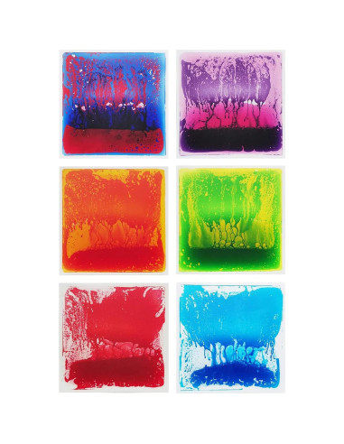 Baldosas Sensory Art3d 50 cm - 6 Colores Interactivos