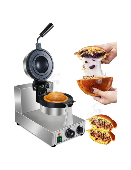 Hacedor de Hamburguesas y Waffles SIJIDING 1300W 110V