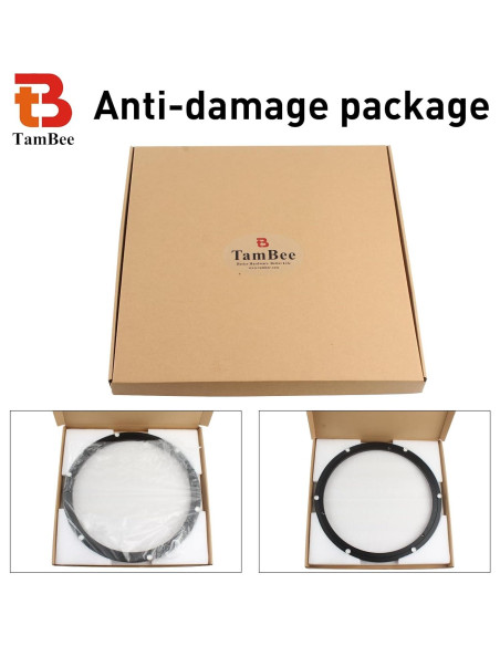 Base Giratoria Lazy Susan TamBee 20 Pulgadas 204 kg Negro