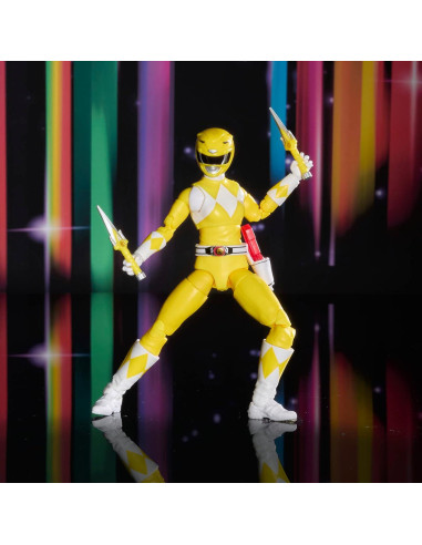 Figura de Acción Power Rangers Lightning Ranger Amarillo 15 cm