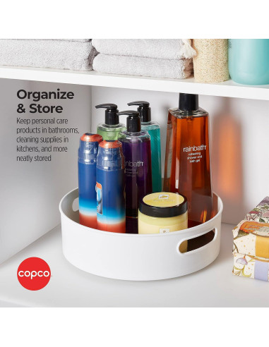 Gira-Almacenamiento Antideslizante Copco 30 cm Gris