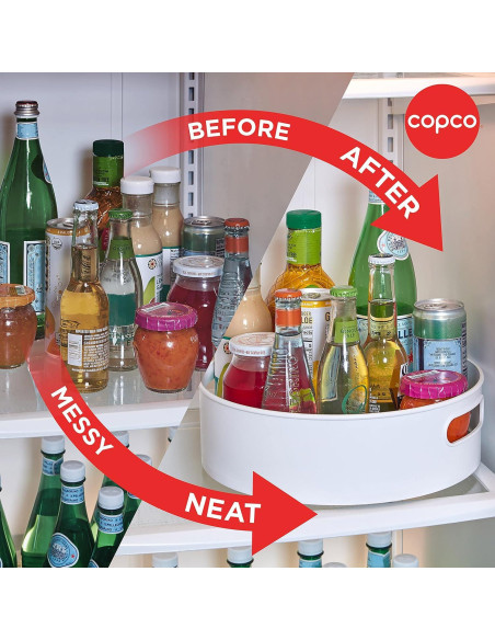 Gira-Almacenamiento Antideslizante Copco 30 cm Gris