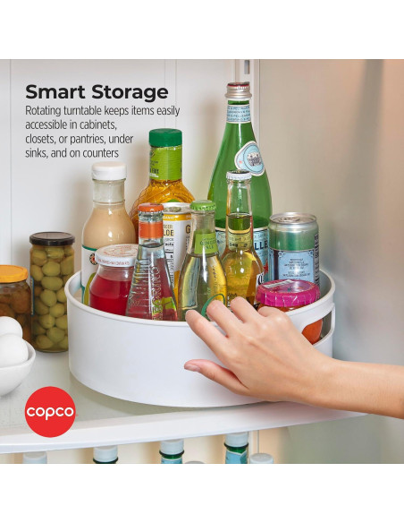 Gira-Almacenamiento Antideslizante Copco 30 cm Gris