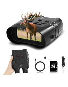 Binoculares de Visión Nocturna GTMEDIA N2 4K HD con 32GB