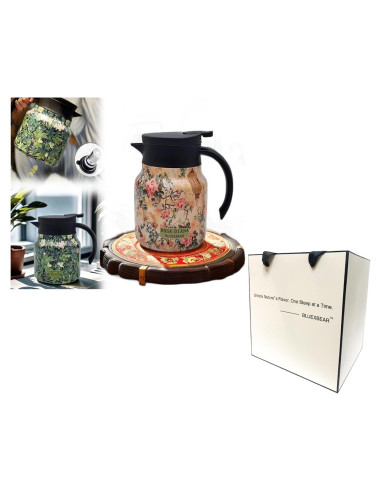 Tetera Doresty Floral Vintage Blue X Bear con Infusor 0.41kg