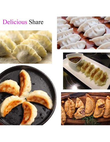 Molde de Ravioli QJFCare Acero Inoxidable 12.5 cm X-Large