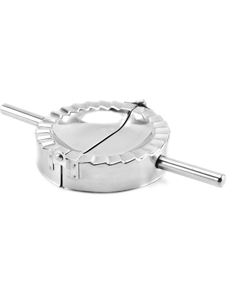 Molde de Ravioli QJFCare Acero Inoxidable 12.5 cm X-Large