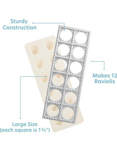 Máquina de Ravioles CucinaPro - 12 Ravioles XL 4.4 cm 2