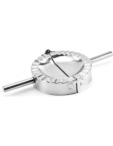 Molde de Ravioli QJFCare Acero Inoxidable 12.5 cm X-Large