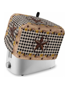 Cubierta para Tostadora Texas Star 2 Rebanadas con Bolsillos