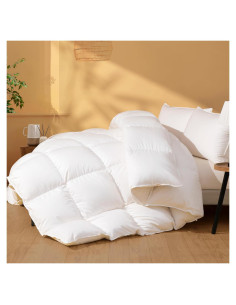 Edredón de Plumas King DOWNSTORIA 106x90 cm 100% Algodón