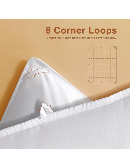 Edredón de Plumas King DOWNSTORIA 106x90 cm 100% Algodón