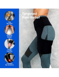 Faja de Cadera BraceBull para Alivio del Dolor Ciático Unisex 2