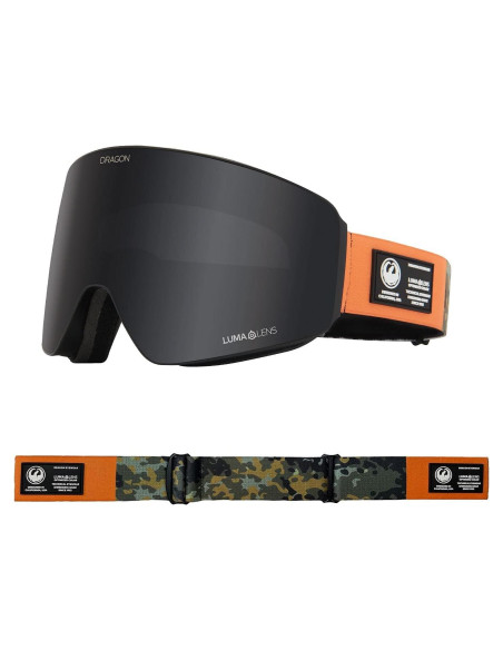 Gafas de Nieve Unisex Dragon PXV Camuflaje Bush