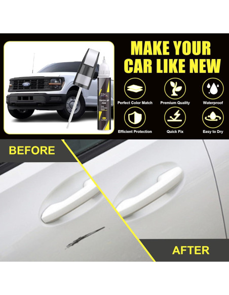 Pintura de Toque XNA Eruptión Verde Metálico para Ford 12ml Pintura de Toque XNA Eruptión Verde Metálico para Ford 12ml