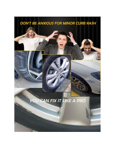 Lápiz de Reparación de Rayones Carhuewell 18.9 ml Negro Brillante 2