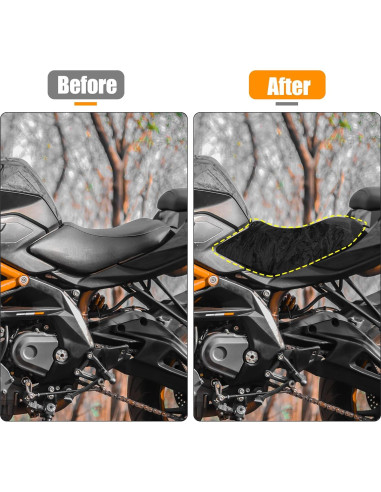 Cubierta de Asiento de Motocicleta Motoforti 2XL Impermeable