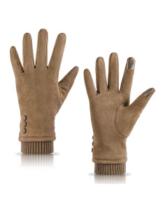 Guantes de Invierno Táctiles Dsane para Mujeres - Forro Polar Cálido
