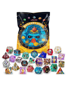Conjunto de Dados Misteriosos QMAY - 7 Piezas de Resina