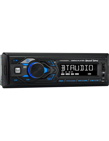 Estéreo de coche Dual XRM69BT con Bluetooth y pantalla LCD