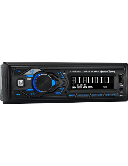 Estéreo de coche Dual XRM69BT con Bluetooth y pantalla LCD