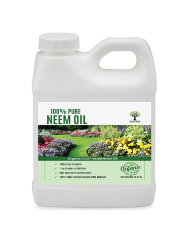 Aceite de Neem 100% Puro Nature's Will 453.6g Prensado en Frío