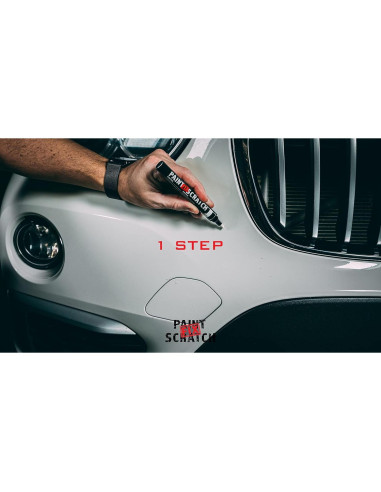 Bolígrafo de Retoque Scratch Fix Negro Metálico 10ml - Wheel Scratch Fix