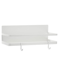 Estante Magnético para Especias PATIKIL - Blanco, 24.8x11.4cm